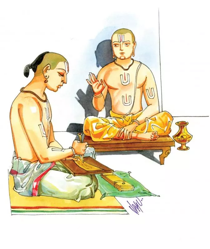 Ramanujulu in Srirangani service - Sakshi