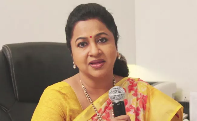 Actress Radikaa Twitter account is hacked - Sakshi