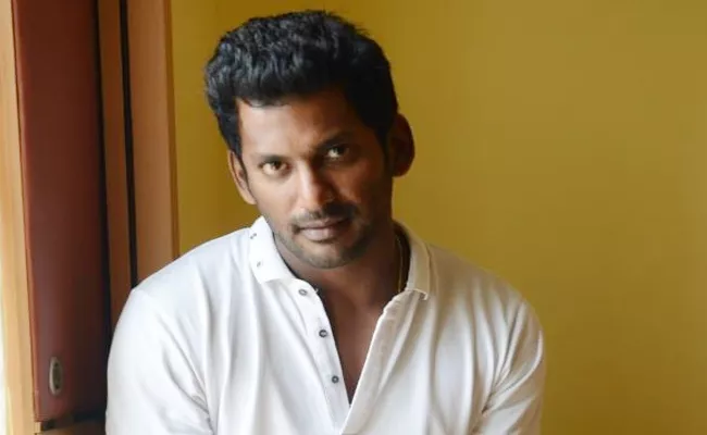 Actor Vishal Admitted In Hospital - Sakshi