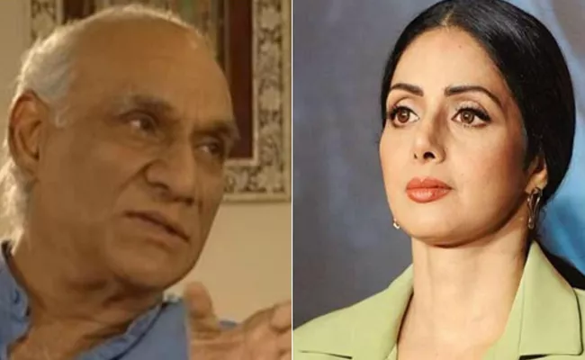 When Yash Chopra Didnt Tell Sridevi About Her Father Death - Sakshi