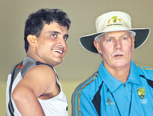 Sourav Ganguly Reveals Ian Chappell Had Doubts Over Greg's Appointment as India Coach - Sakshi