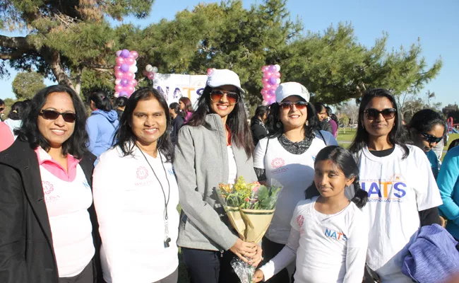 NATS 5k Walkthon in California - Sakshi