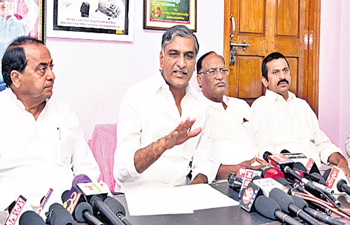 Minister Harish Rao comments on congress leaders - Sakshi