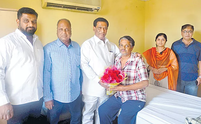 Sats supports gymnastics coach  brij kishor - Sakshi