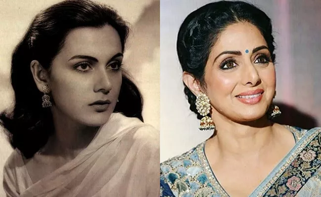 Sridevi and Priya Rajvansh have uncanny resemblance - Sakshi