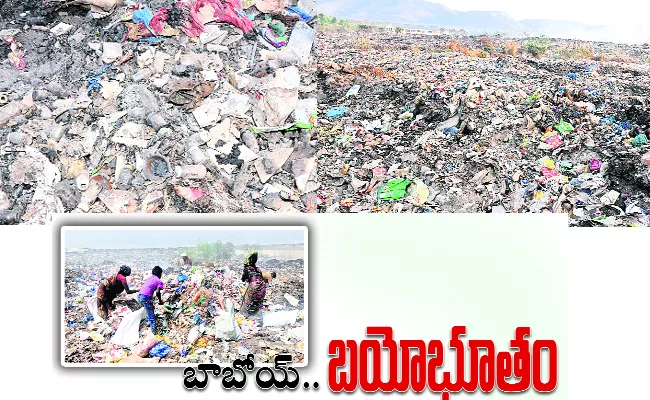 Negligance on Hospitals Bio wastage - Sakshi