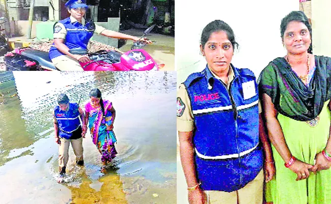 State first women blue coat maha lakshmi story - Sakshi