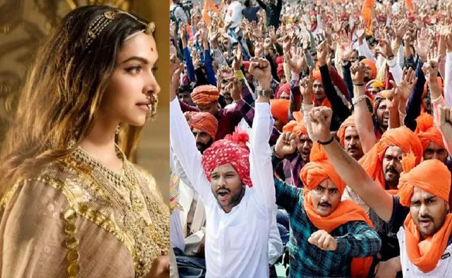 step back on Protest Karni Sena Praise Padmaavat - Sakshi