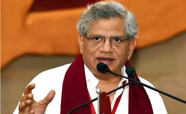 Sitaram Yechury  slams chandrababu niadu over special status - Sakshi