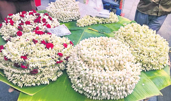 Jasmine price zooms to Rs1000 per kg in Andhra Pradesh - Sakshi