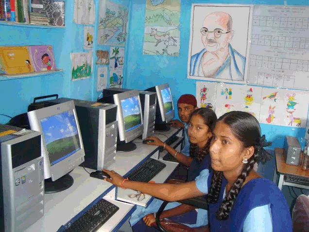 Computer education is not properly teaching in government schools - Sakshi