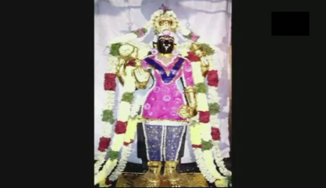 Two Priests adorn idol with salwar, sacked in Tamil Nadu - Sakshi