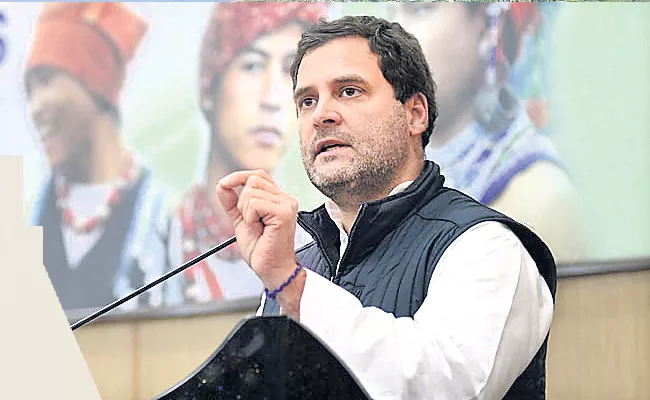 Rahul Gandhi attacks Narendra Modi and BJP over Rafale deal - Sakshi