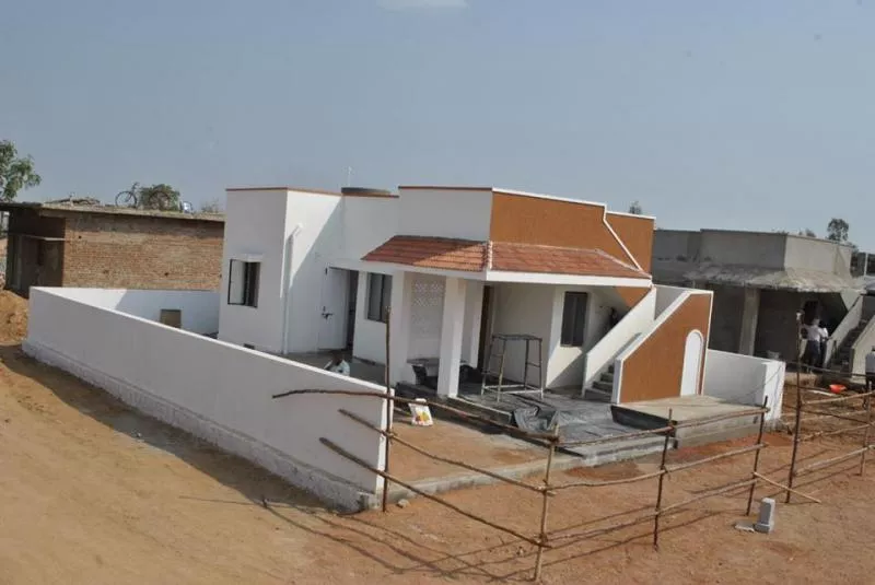 double bedroom homes construction delay in bhadrachalam - Sakshi