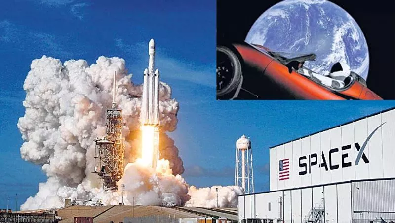 SpaceX Falcon Heavy launch was a success - Sakshi