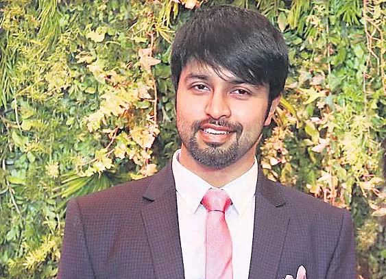 Chiru's son-in-law Faces Camera  - Sakshi