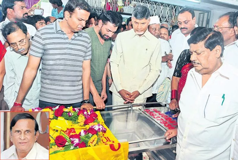 Gali muddukrishnama naidu funeral is this morning's  - Sakshi