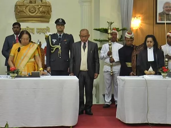 Abhilasha Kumari sworn in as Chief Justice of High Court - Sakshi