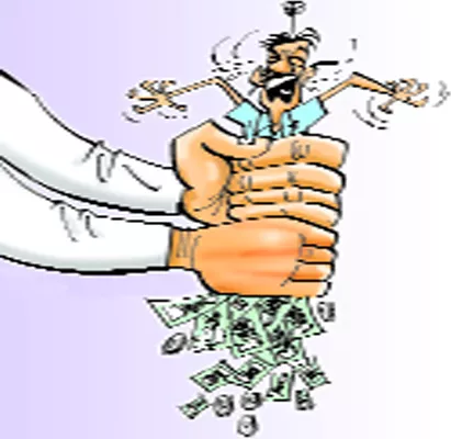 private finances collecting more interest from borrowers in peddapalli - Sakshi