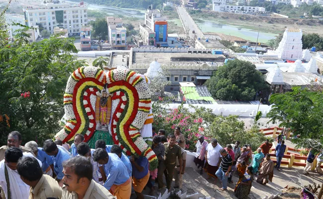 bhakta kannappa dwajarohanam in srikalahasthi temple - Sakshi