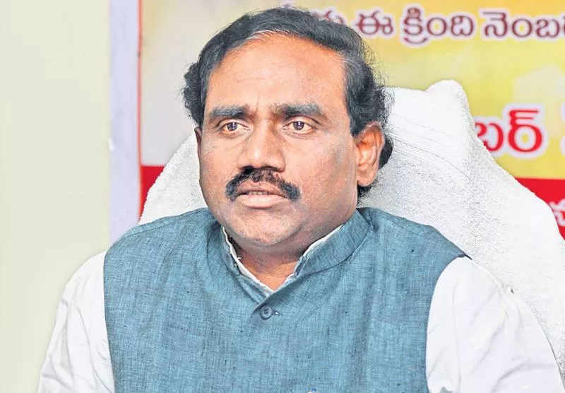 Ravela Kishore Babu allegation on Minister Prathipati Pulla Rao - Sakshi