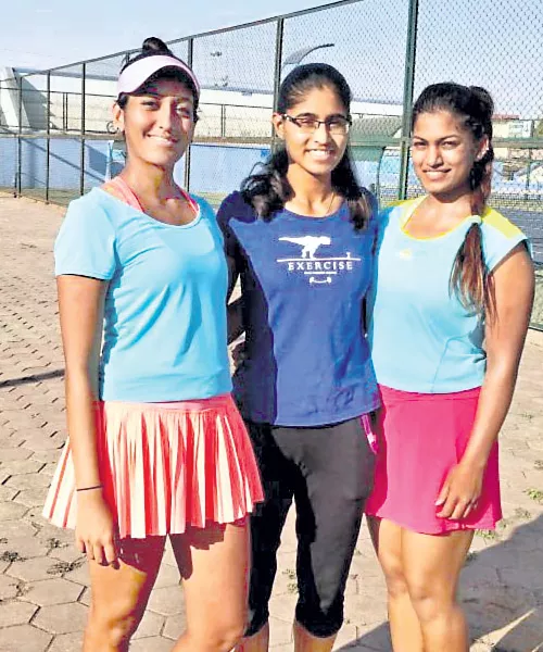 telangana enters semis of inter state tennis championship - Sakshi