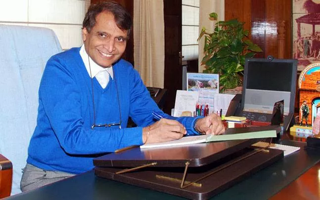 Suresh Prabhu Gets Additional Charge of Civil Aviation Ministry - Sakshi