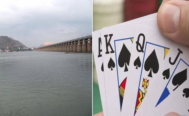 Police attacks Poker Camp in Krishna district - Sakshi