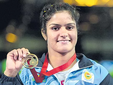 Asian Champion Navjot Kaur climbs to No 2 in United World Wrestling rankings - Sakshi