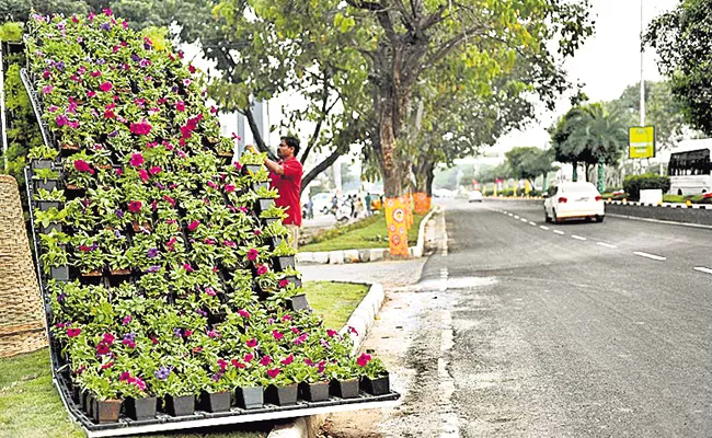 Empty Places Going To Buety Spots In Hyderabad - Sakshi