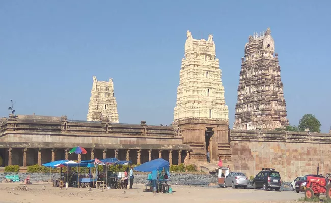 Ontimitta kodandaramalaya temple Brahmothsavam  - Sakshi