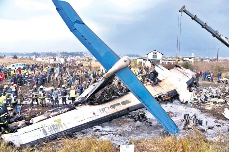 49 dead in US-Bangla plane crash at Kathmandu airport - Sakshi