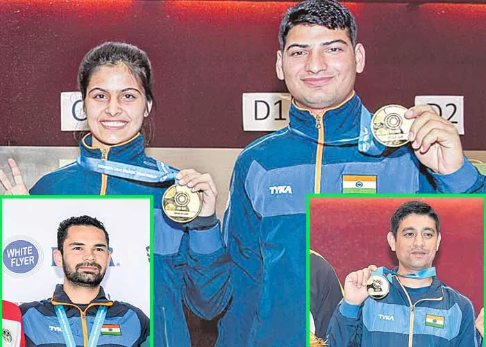 New Stars in Indian Shooting - Sakshi