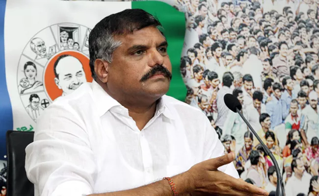 Botsa Satyanarayana Comments On Chandrababu - Sakshi