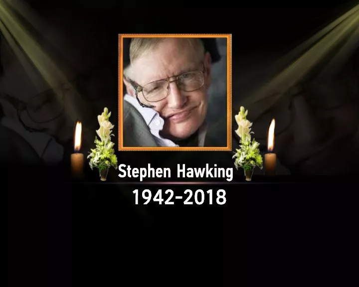 Tech giants mourn Hawking death - Sakshi