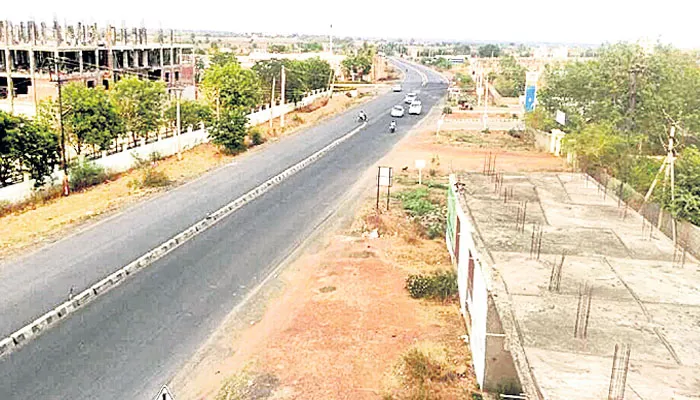 The national highway is Hyderabad- Bijapur road - Sakshi