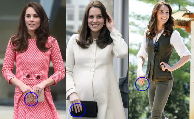 Kate Middleton Fingers Are Making Headlines - Sakshi