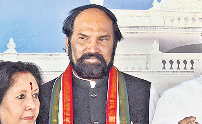 Uttam kumar reddy commented over speaker - Sakshi