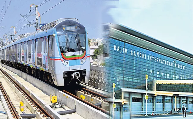 Metro Train Project Starts Rayadurgam To RGIA - Sakshi