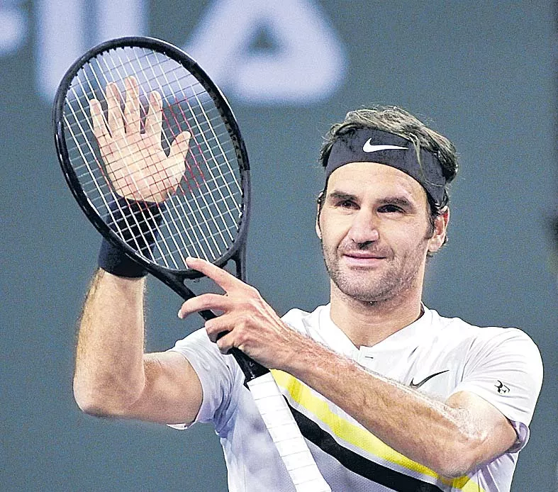 Roger Federer goes 16-0 in 2018 as he reaches Indian Wells semi-finals - Sakshi