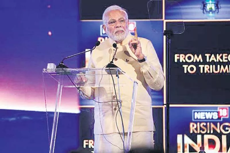 PM Modi says govt to invest Rs 1 lakh crore to improve education - Sakshi