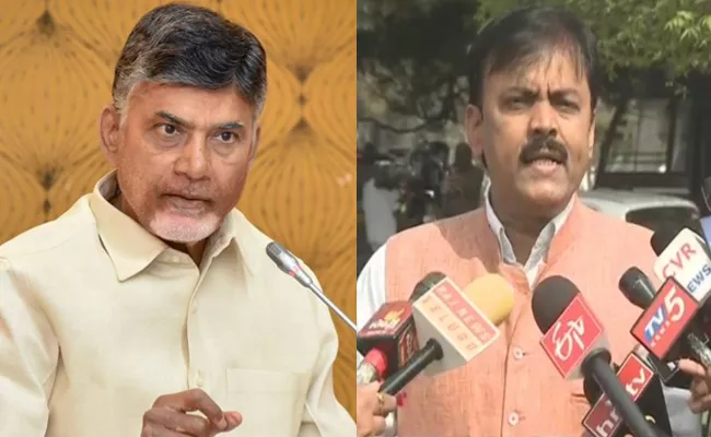 Chandrababu Naidu Take A U-Turn Over His Political Future, says BJP - Sakshi