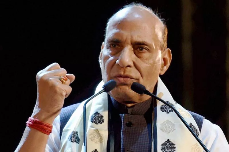 Rajnath Singh Speaks on Rising India - Sakshi