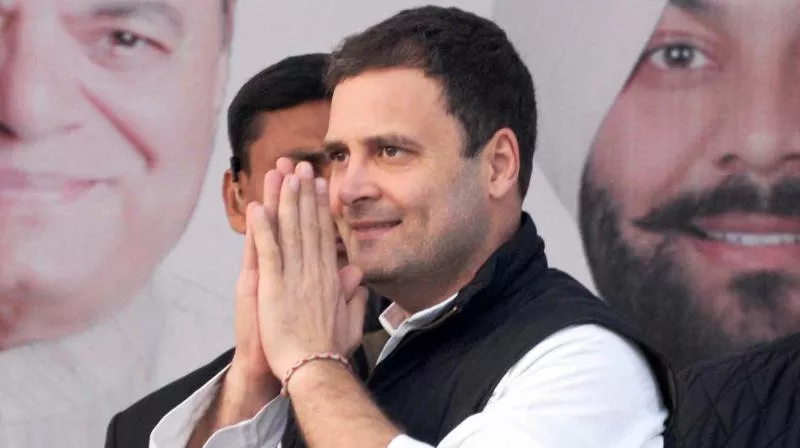 PM Modi Living in Denial: Rahul Gandhi - Sakshi