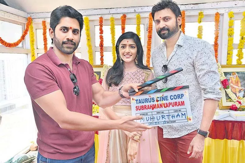 Naga Chaitanya gave clap for Sumanth's 25th film Subramanyapuram - Sakshi