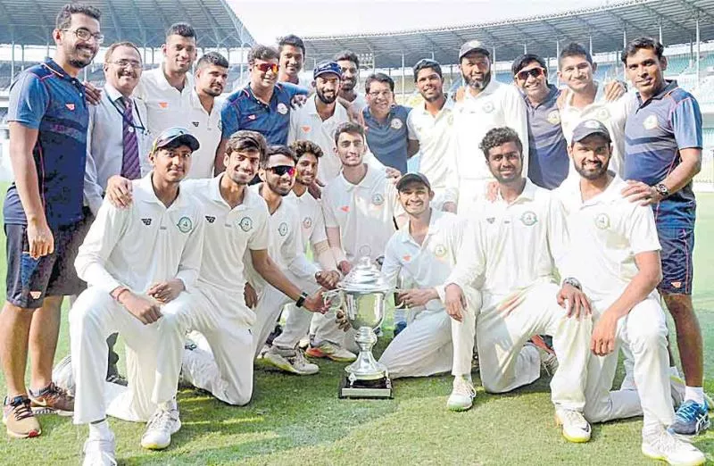 Vidarbha wins Irani Trophy - Sakshi