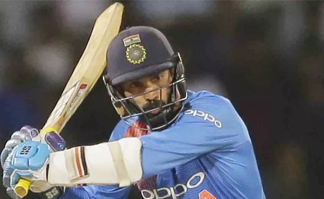 I Did not Watch Dinesh Karthik Last Ball Six, says Rohit Sharma - Sakshi