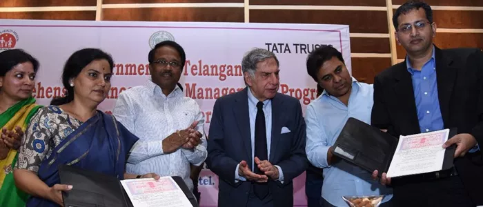 Telangana State, Tata Trust join hands for providing Cancer Care Facilities - Sakshi