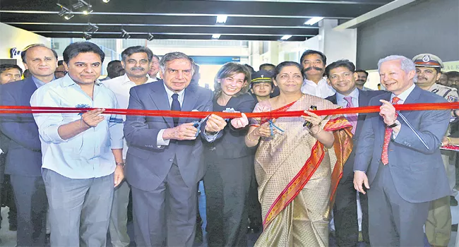 Tata Aero Space Inaugarated in Telangana - Sakshi