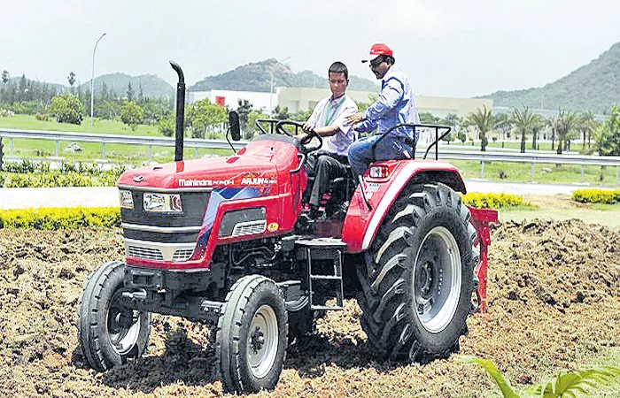 Farmers allegation on tractors - Sakshi